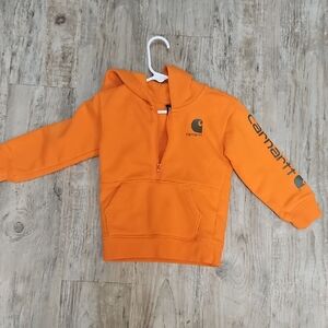 Carhartt Toddler Bright Orange Hoodie 2T